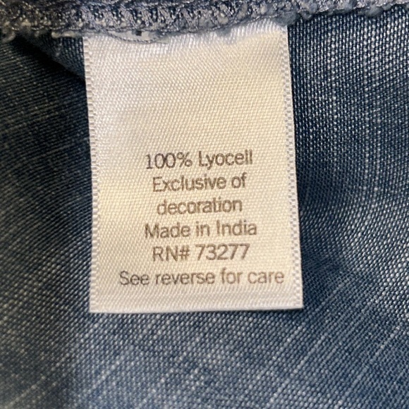 NWT Lauren Conrad Bohemian Embroidered Top Size Large - Picture 8 of 9